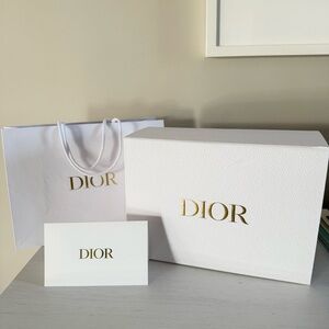 Dior Gifting Set - Large Box and Shopping Bag